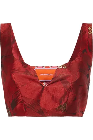 La DoubleJ Donna, Top, Rosso, L, new