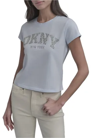 DKNY Donna, Top, Blu, L, new