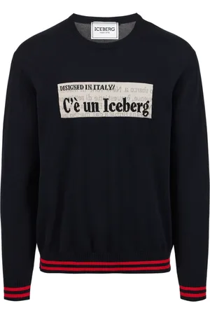 Iceberg Uomo, Maglie, Blu, XL, new