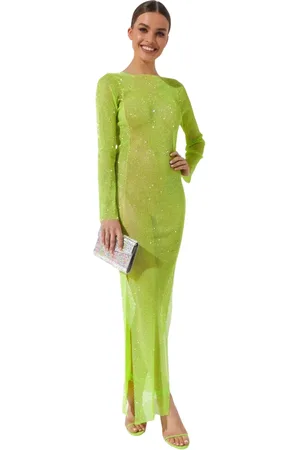 SANTA BRANDS Donna, Abiti, Verde, Taglia unica, new