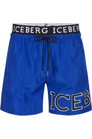 Iceberg Uomo, Costumi da bagno, Blu, S, new