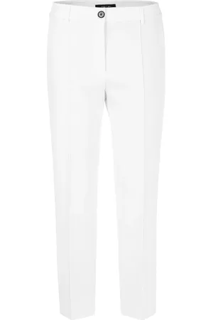 Marc Cain Donna, Pantaloni, Bianco, M, new