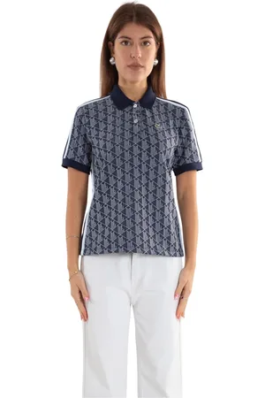 Lacoste Donna, Top, Blu, L, new