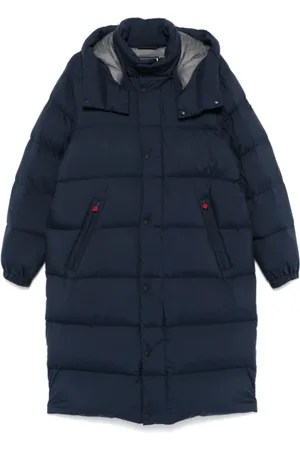 Kiton Uomo, Cappotti, Blu, L, new
