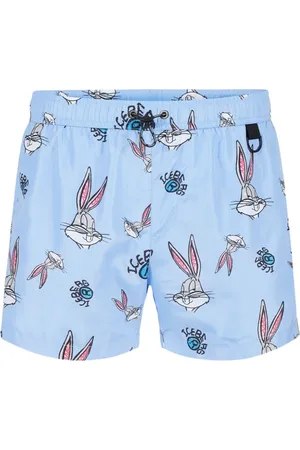 Iceberg Uomo, Costumi da bagno, Blu, S, new