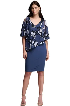 Joseph Ribkoff Donna, Abiti, Blu, 4Xl, new