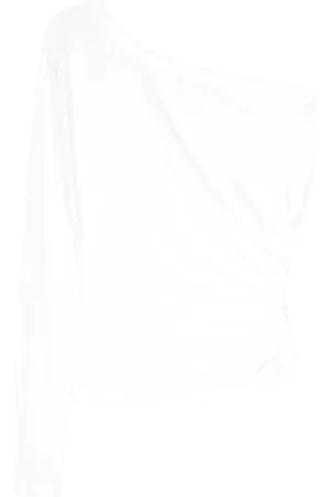 Norma Kamali Donna, Camicette , Bianco, S, new