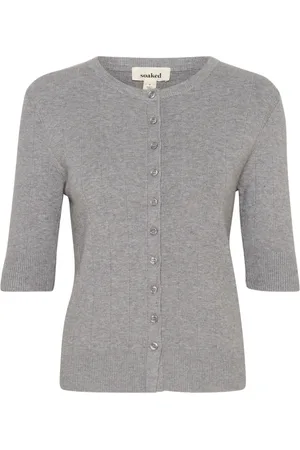 Soaked in Luxury Donna, Maglie, Grigio, L, new