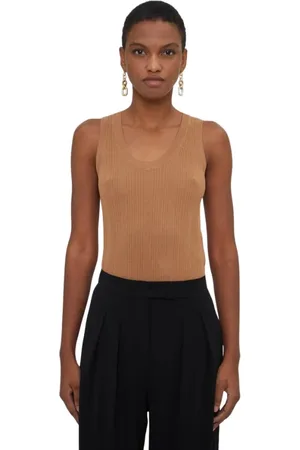 Max Mara Donna, Top, Marrone, L, new