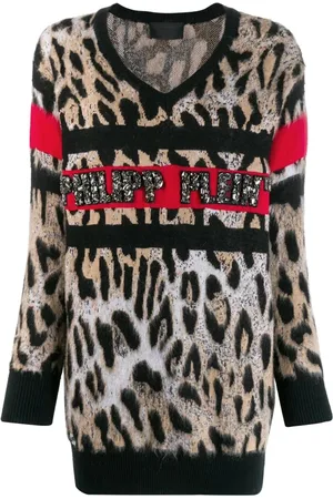 Philipp Plein Donna, Maglie, Multicolore, S, new