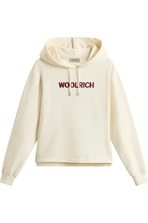 Woolrich Donna, Felpe, Bianco, S, new