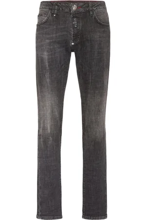 Philipp Plein Uomo, Jeans, Grigio, W32, new