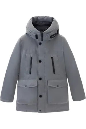 Woolrich Uomo, Cappotti, Grigio, L, new