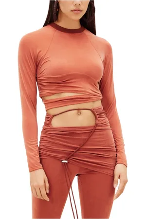 Jacquemus Donna, Camicette , Rosso, M, new