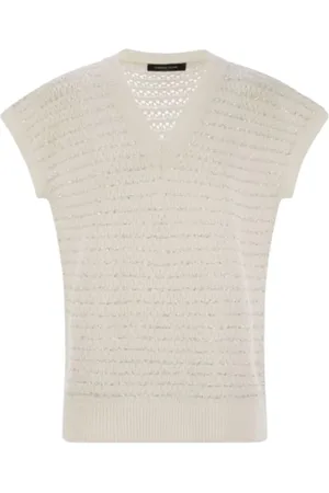 Fabiana Filippi Donna, Maglie, Bianco, S, new