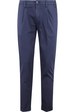 RE-HASH Uomo, Pantaloni, Blu, W34, new