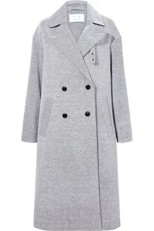Proenza Schouler Donna, Cappotti, Grigio, M, new