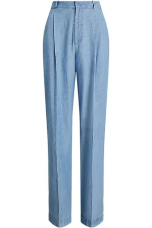 Ralph Lauren Donna, Pantaloni, Blu, 2Xs, new