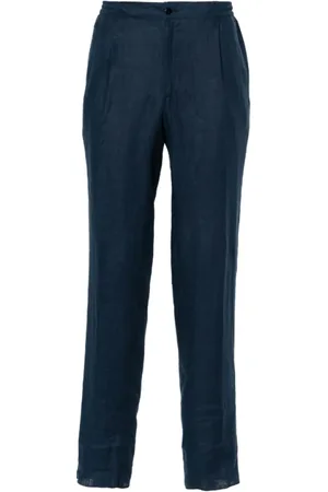 Kiton Uomo, Pantaloni, Blu, 2Xl, new