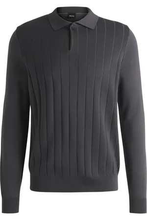 HUGO BOSS Uomo, Maglie, Grigio, 2Xl, new