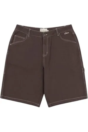 DIME Uomo, Pantaloncini, Marrone, W32, new