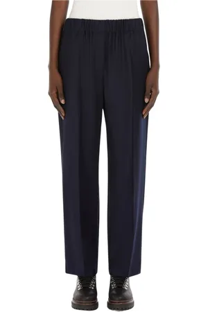 Max Mara Donna, Pantaloni, Blu, L, new