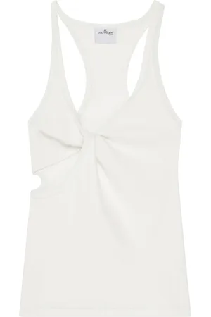 Courrèges Donna, Top, Bianco, S, new