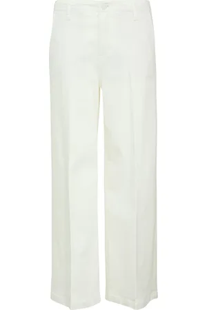 Comma, Donna, Pantaloni, Bianco, L, new