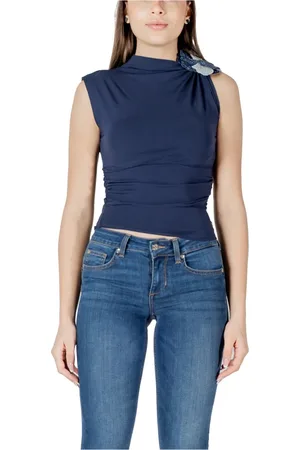 Guess Donna, Top, Blu, L, new
