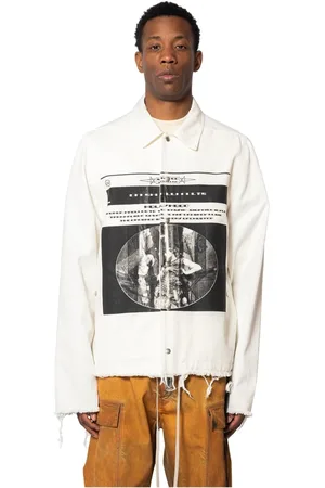 Rick Owens Uomo, Giacche, Bianco, L, new