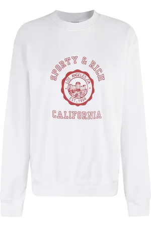 Sporty & Rich Donna, Felpe, Bianco, M, new