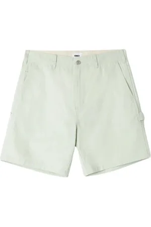 Obey Uomo, Pantaloncini, Verde, W32, new