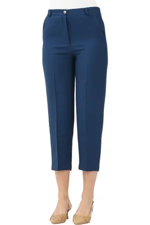 VICOLO Donna, Pantaloni, Blu, M, new
