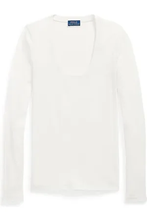 Ralph Lauren Donna, Top, Bianco, XL, new