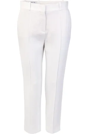 Khaite Donna, Pantaloni, Bianco, S, new