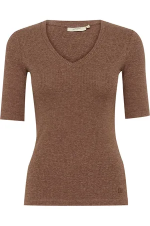 INWEAR Donna, Top, Marrone, 2Xl, new