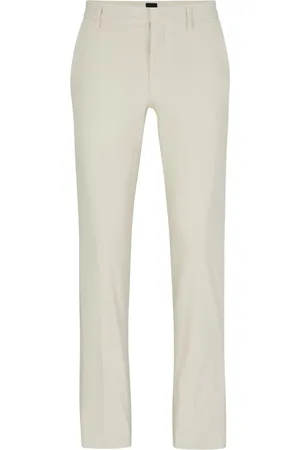 HUGO BOSS Uomo, Pantaloni, Bianco, 3Xl, new