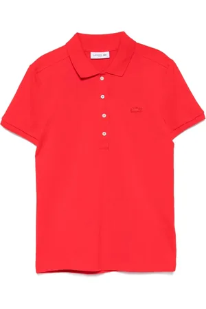Lacoste Donna, Top, Rosso, M, new