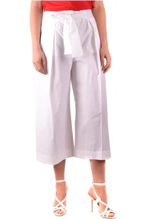 Pinko Donna, Pantaloni, Bianco, M, new