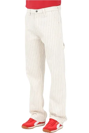 Dickies Uomo, Jeans, Bianco, W33, new