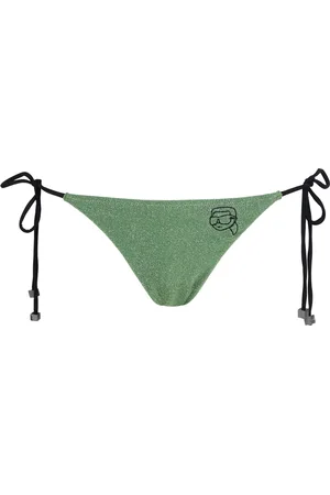 Karl Lagerfeld Donna, Costumi da bagno, Verde, L, new