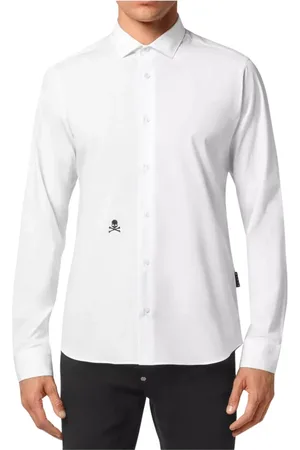 Philipp Plein Uomo, Magliette, Bianco, M, new