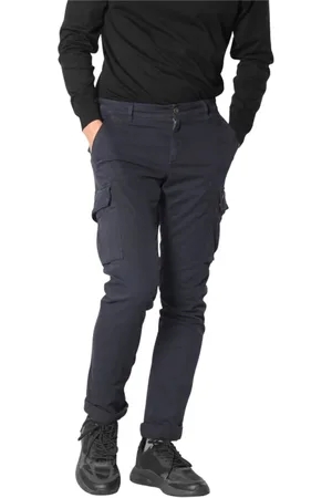 Masons Uomo, Pantaloni, Blu, L, new