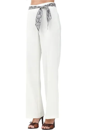 ONLY Donna, Pantaloni, Bianco, 2Xl, new