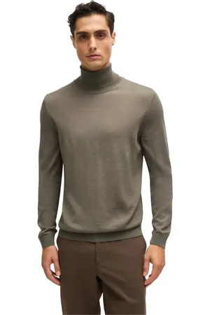 HUGO BOSS Uomo, Maglie, Verde, XL, new