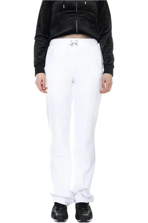 Juicy Couture Donna, Pantaloni, Bianco, L, new