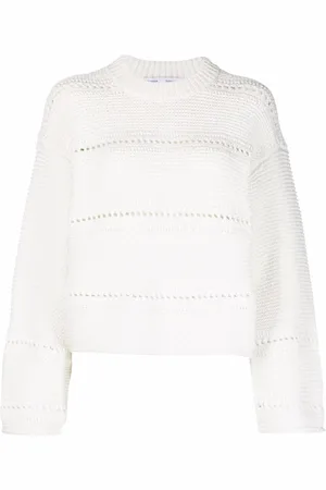 Proenza Schouler Donna, Maglie, Bianco, L, new
