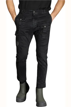 Masons Uomo, Pantaloni, Nero, XL, new