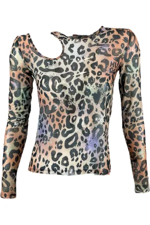 HUGO BOSS Donna, Top, Multicolore, L, new