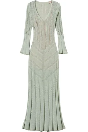 Twin-Set Donna, Abiti, Verde, S, new